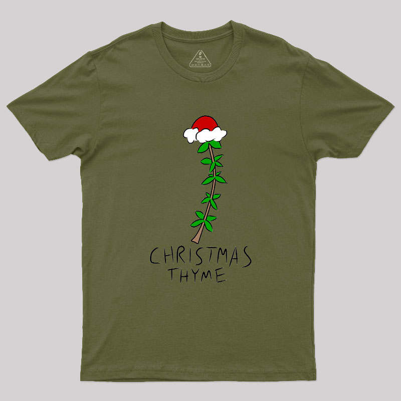 Christmas Thyme Geek T-Shirt